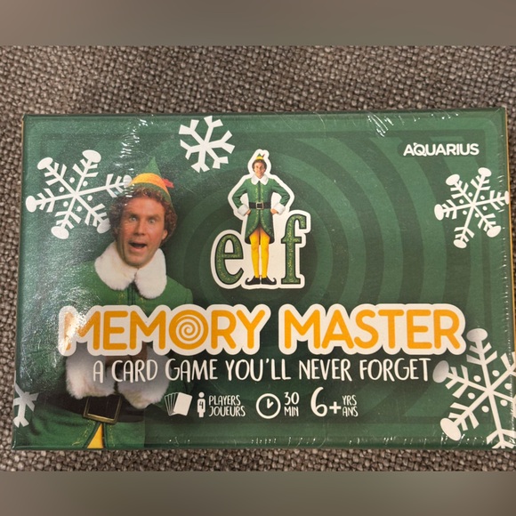 Aquarius Elf‎ Memory Master Card Game - New Sealed - Picture 1 of 2